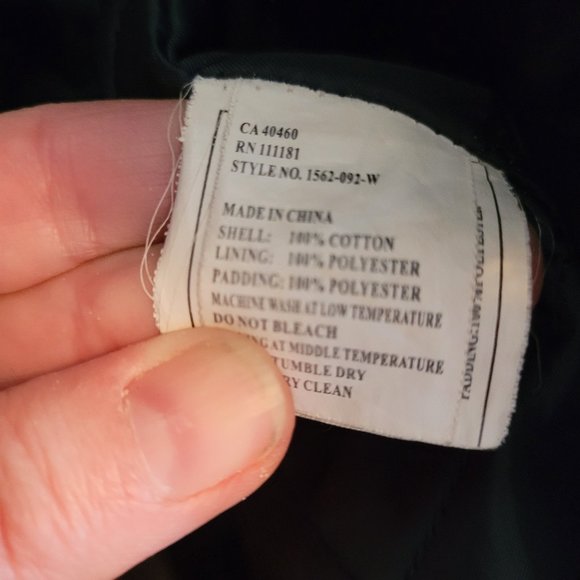 Men's Black Trench - Picture 6 of 7